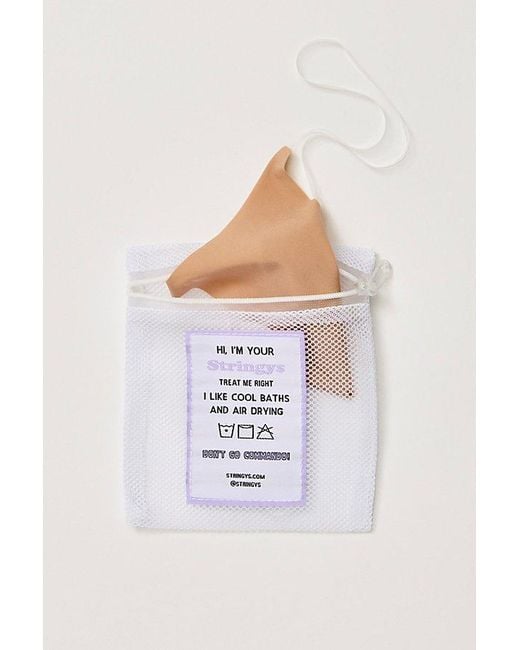 Stringys Natural Invisible Thong