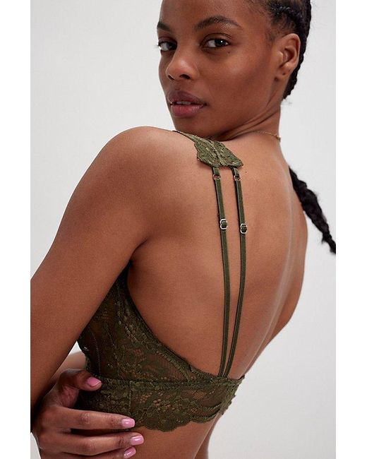Intimately By Free People Brown Last Dance Square Bralette