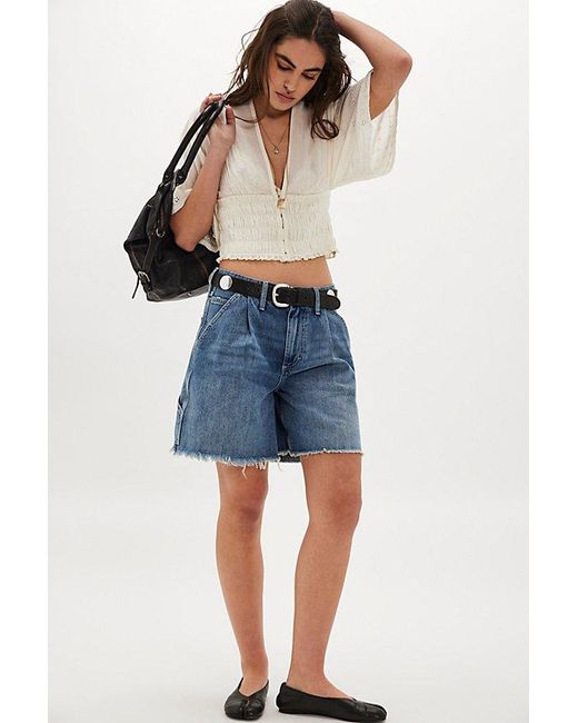 Free People White Ester Blouse