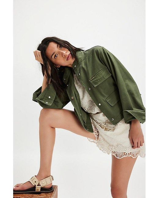 Closed Green Chore Jacket