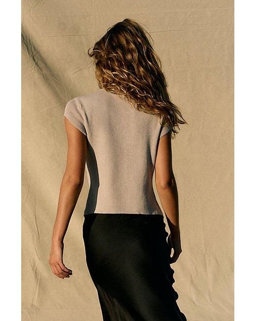 free-est Natural Hazel Sweater Top