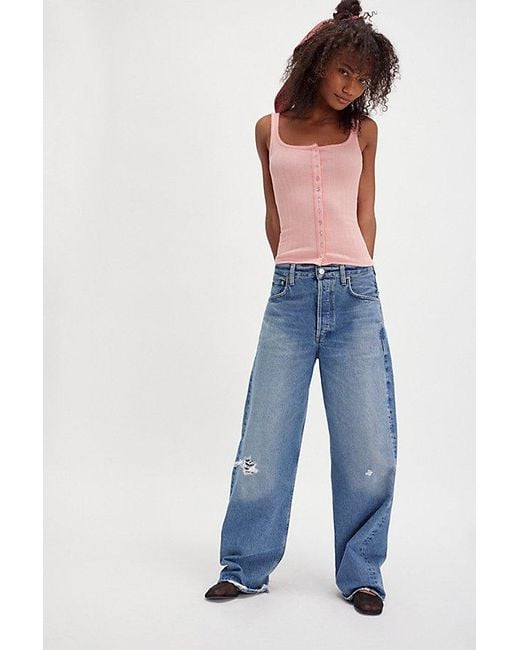 Intimately By Free People Pink End Game Pointelle Tank Top