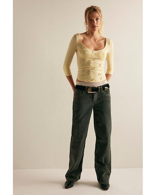 Intimately By Free People Natural Ever Afternoon Layering Top By