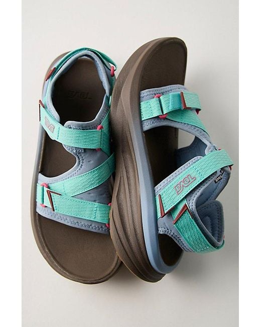 Teva Green Aventrail Sandals