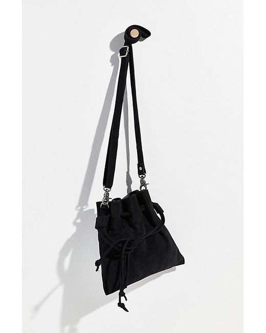 Free People Natural Billie Suede Crossbody