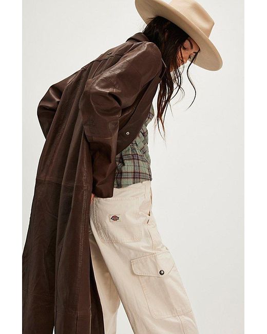 Dickies Brown Duck Canvas Cargo Pants