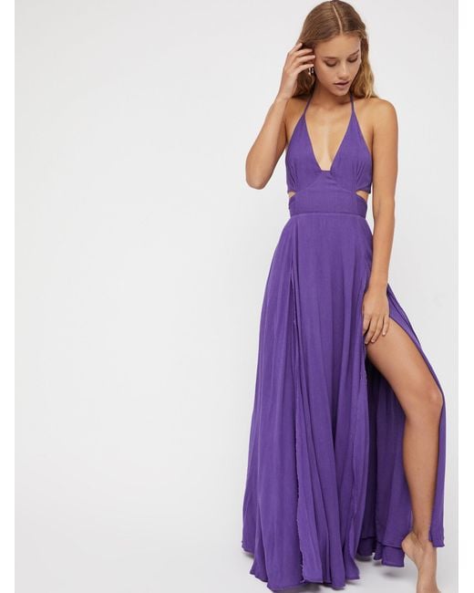 Purple Maxi Dress