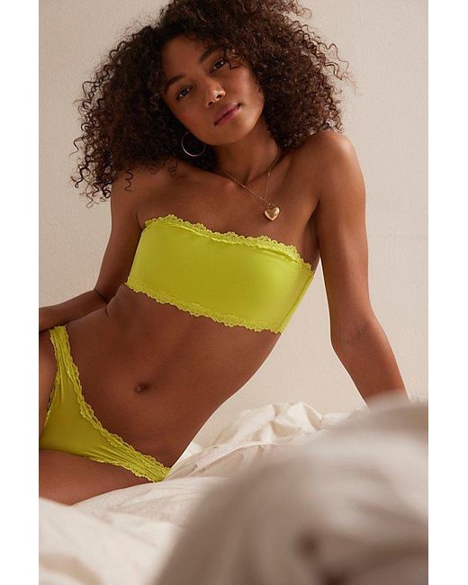 Free People Yellow Charlie Bandeau