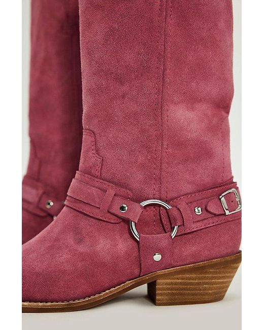 Jeffrey Campbell White Coyote Country Harness Boots
