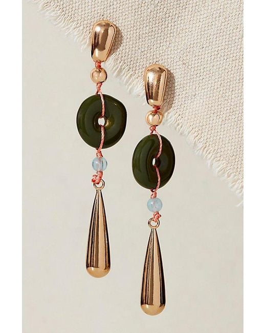 Free People Natural Birdie Dangle Earrings
