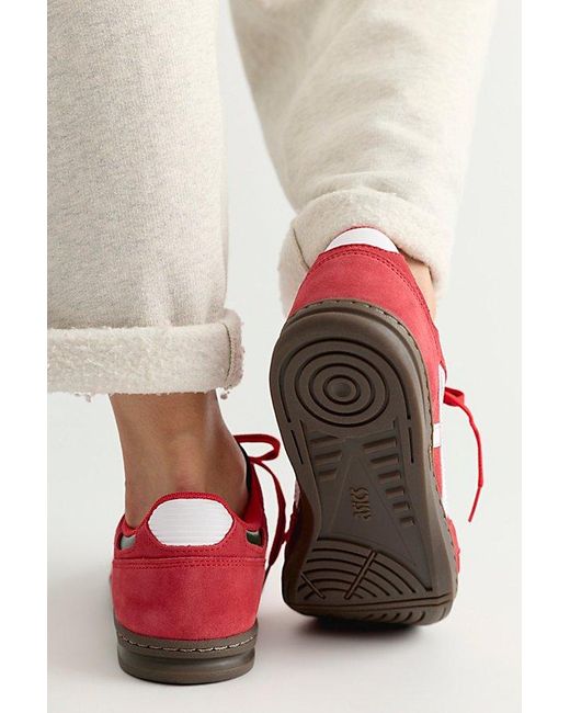 Asics Red Leggerezza St Sneakers