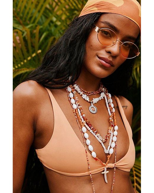 Free People Brown Hurley Choker Necklace