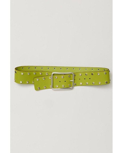 Free People Yellow Hex Hip Belt