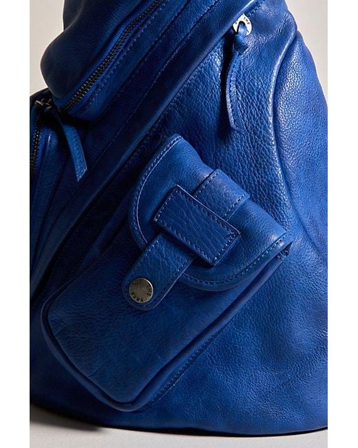 Free People Sparrow Convertible Sling Bag At Free People In Lapis Blue