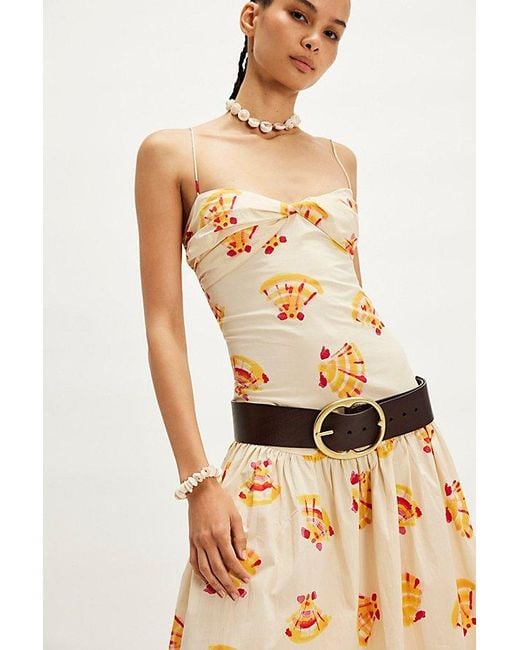 Free People Brown Brando Hip Belt