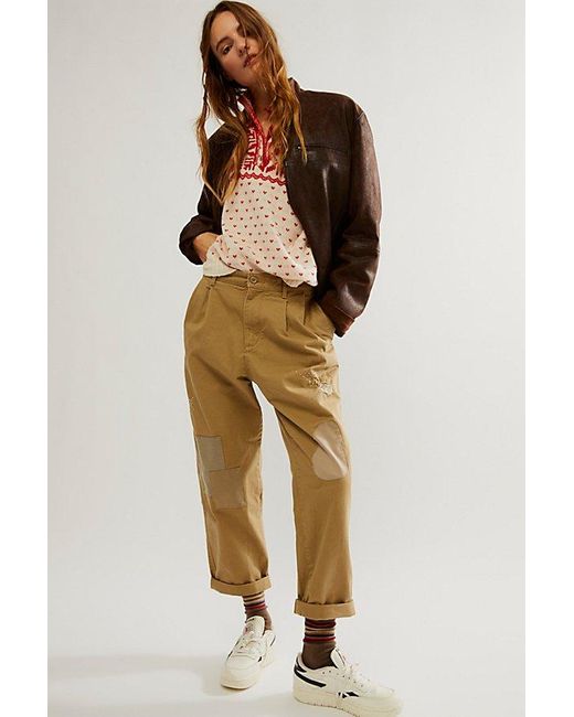 Dockers Black Fp X Transnomadica Trousers At Free People In Harvest Gold, Size: 27
