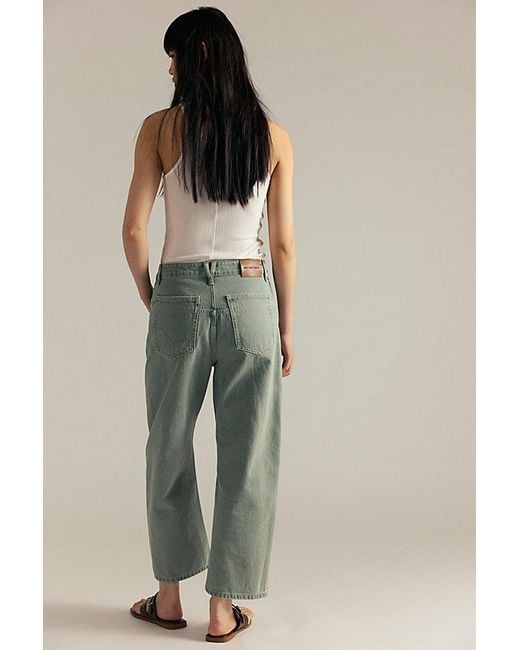 Free People Natural Deep Trance Dropped Boyfriend Jeans
