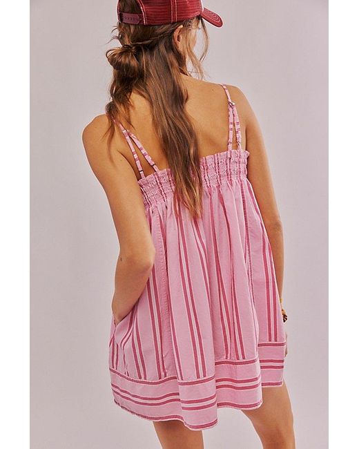 Free People Pink We The Free Pajama Party Tunic
