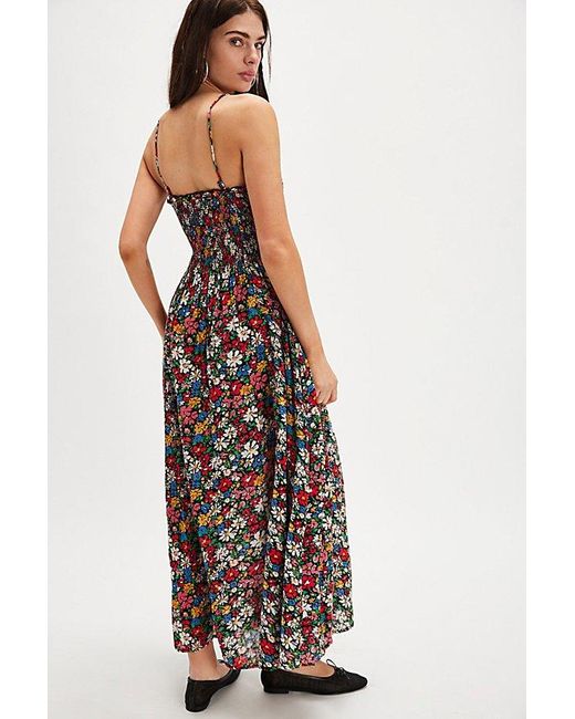 Free People Multicolor Sweet Nothings Midi Dress