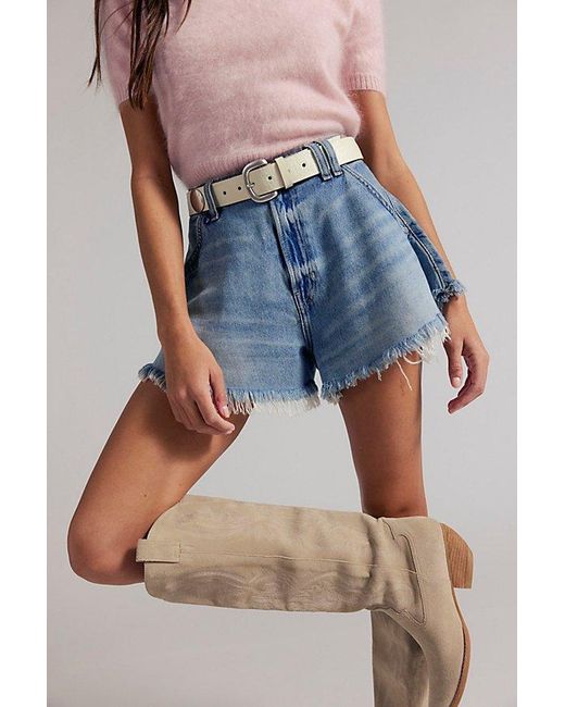 Jeffrey Campbell Blue Finn Tall Western Boots