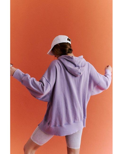 Fp Movement Purple Sprint To The Finish Hoodie