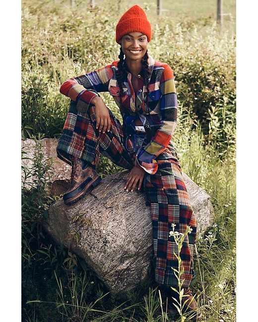 Free People Multicolor Winnie Plaid Shirt