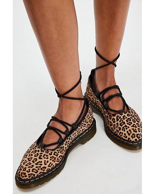 Dr. Martens Black Elphie Ii Wrap Mary Janes