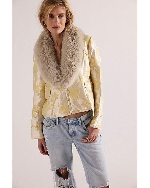 Free People Natural French Exit Jacket