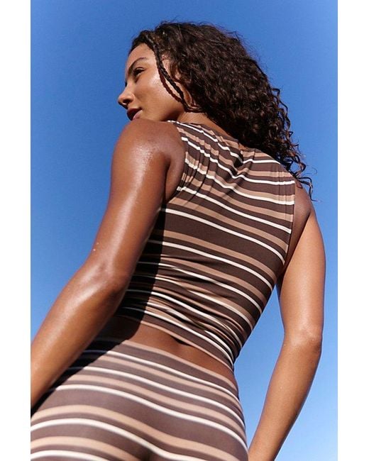 Stone Fox Brown Alba Surf Top