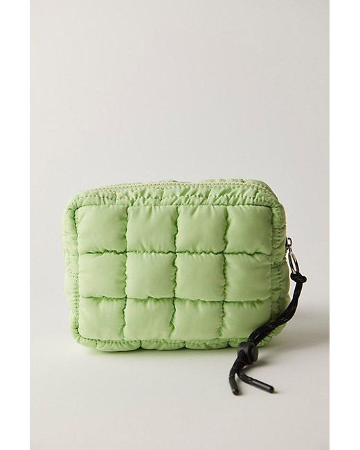 Fp Movement Green Quilted Mini Case