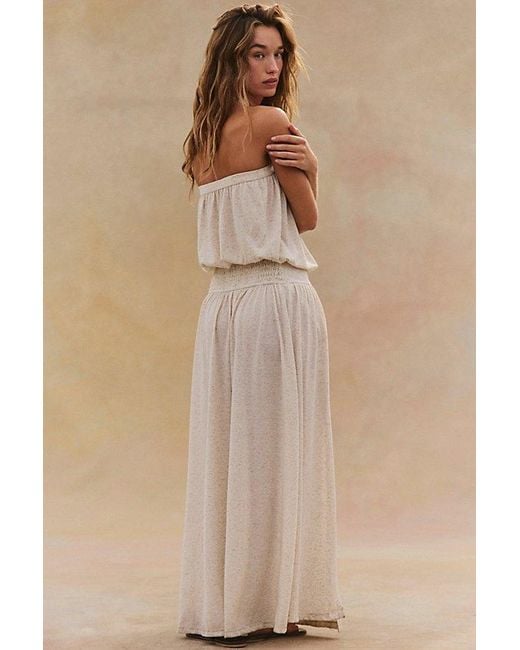 free-est Natural Libby Maxi Dress By