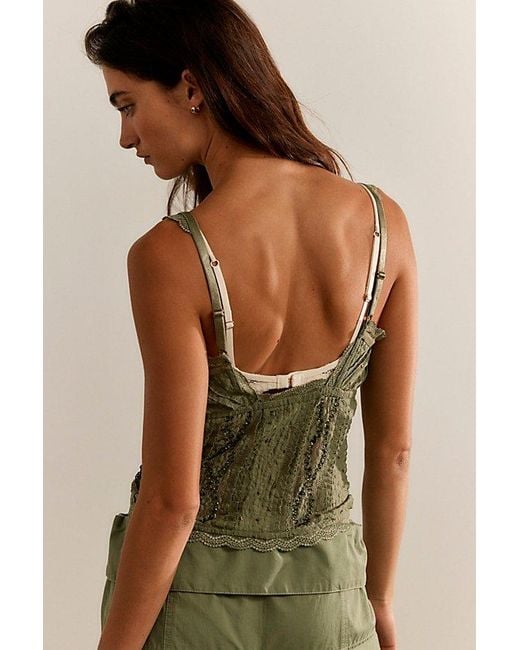 Intimately By Free People Green Lost