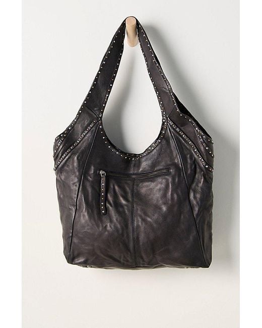 Free People Blue Sawyer Stud Tote