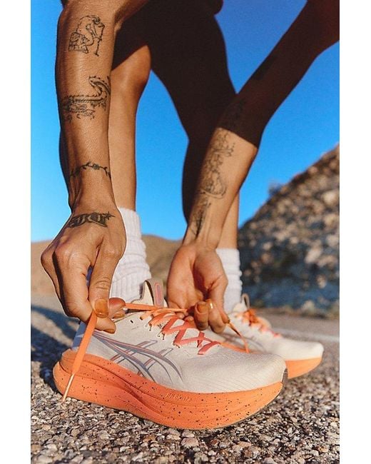 Asics Blue Fp Movement X Gel-Nimbus 28 Sneakers