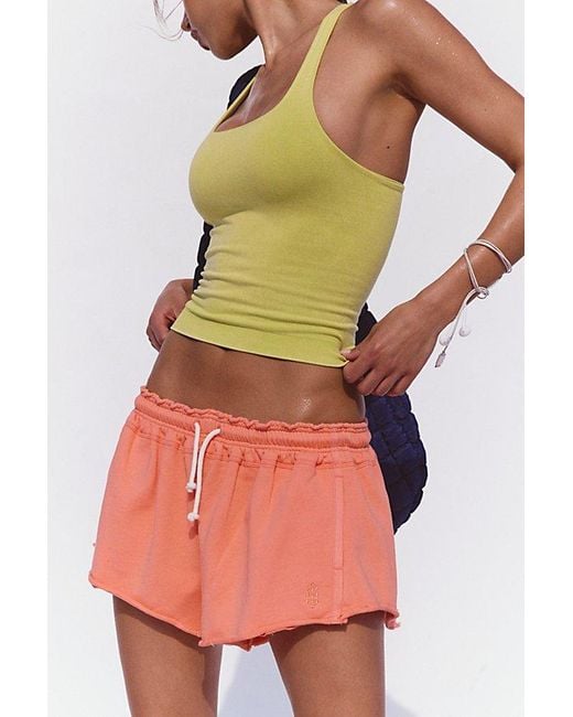 Fp Movement Red Flutter Shorts