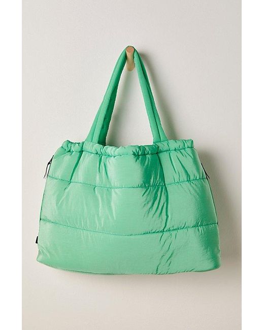 Free People Green Cool & Cozy Tote
