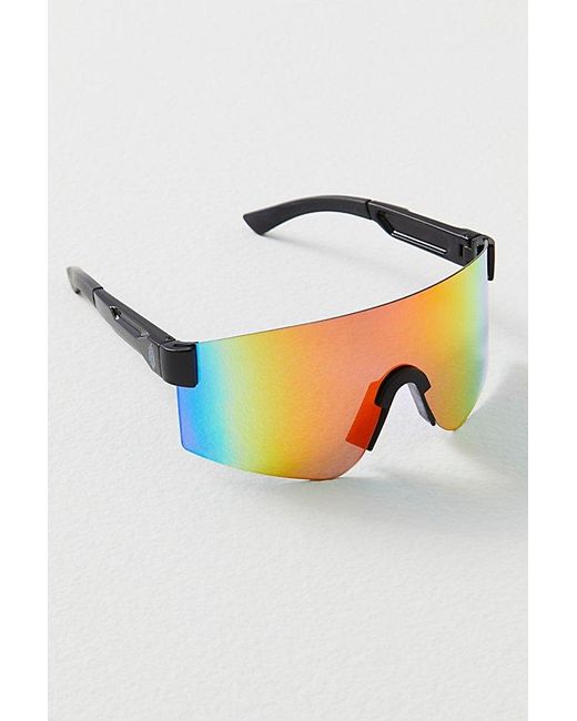 Free People Multicolor Fp Mvmt Born To Run Sunnies At In Yellow Prism