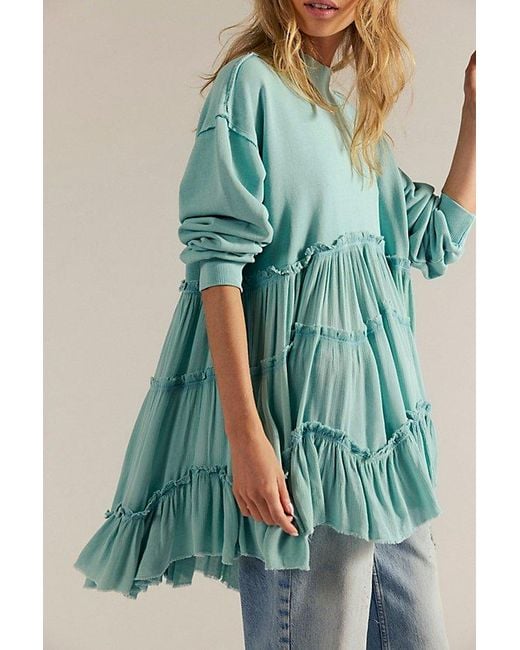 Free People Green Pixie Sweatshirt