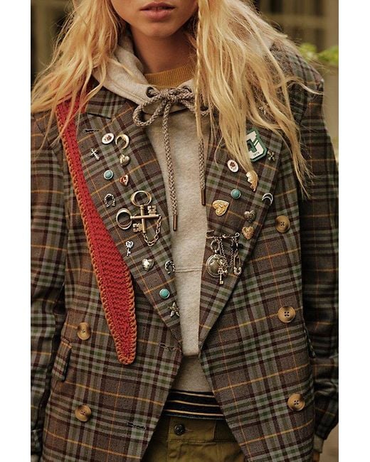 Free People Pink Just My Style Pin Set