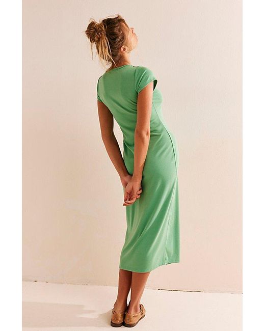 Free People ★ free-est ★ Essential Slim Midi Dress Free People Essential Slim Midi - ShopStyle