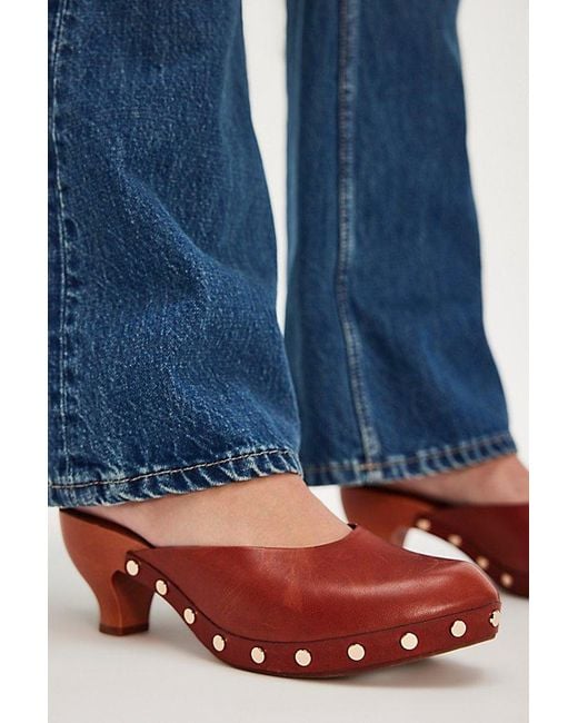 Jeffrey Campbell Blue Blakeney Mini Clogs By