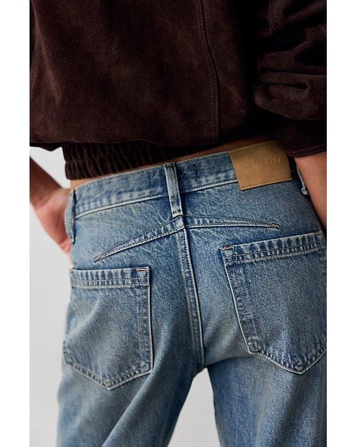 Free People Blue Kemper Slim Tapered Jeans