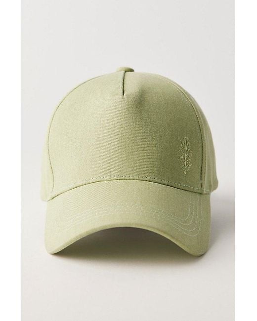 Fp Movement Green All Set Snapback Hat