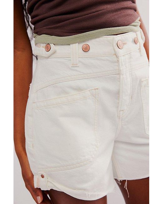 Free People Multicolor Palmer Shorts