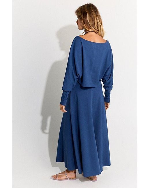 free-est Blue Cilla Skirt Set By