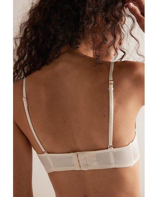 Free People Brown Shine On Balconette Underwire Bra