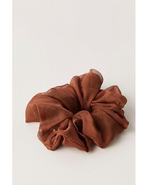 Lele Sadoughi Black Cindy Scrunchie