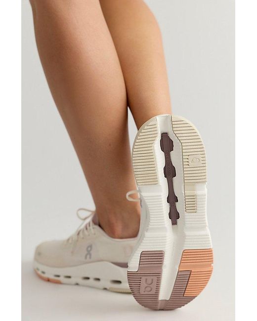 On Shoes Brown Cloudnova Form 2 Sneakers