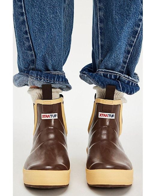 XtraTuf Brown Legacy Deck Boots