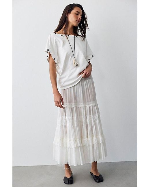 Free People Blue Billie Tee